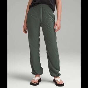 Lululemon Dance Studio Mid-Rise Full Length Pant Dark Forest Size 2 - Unlined